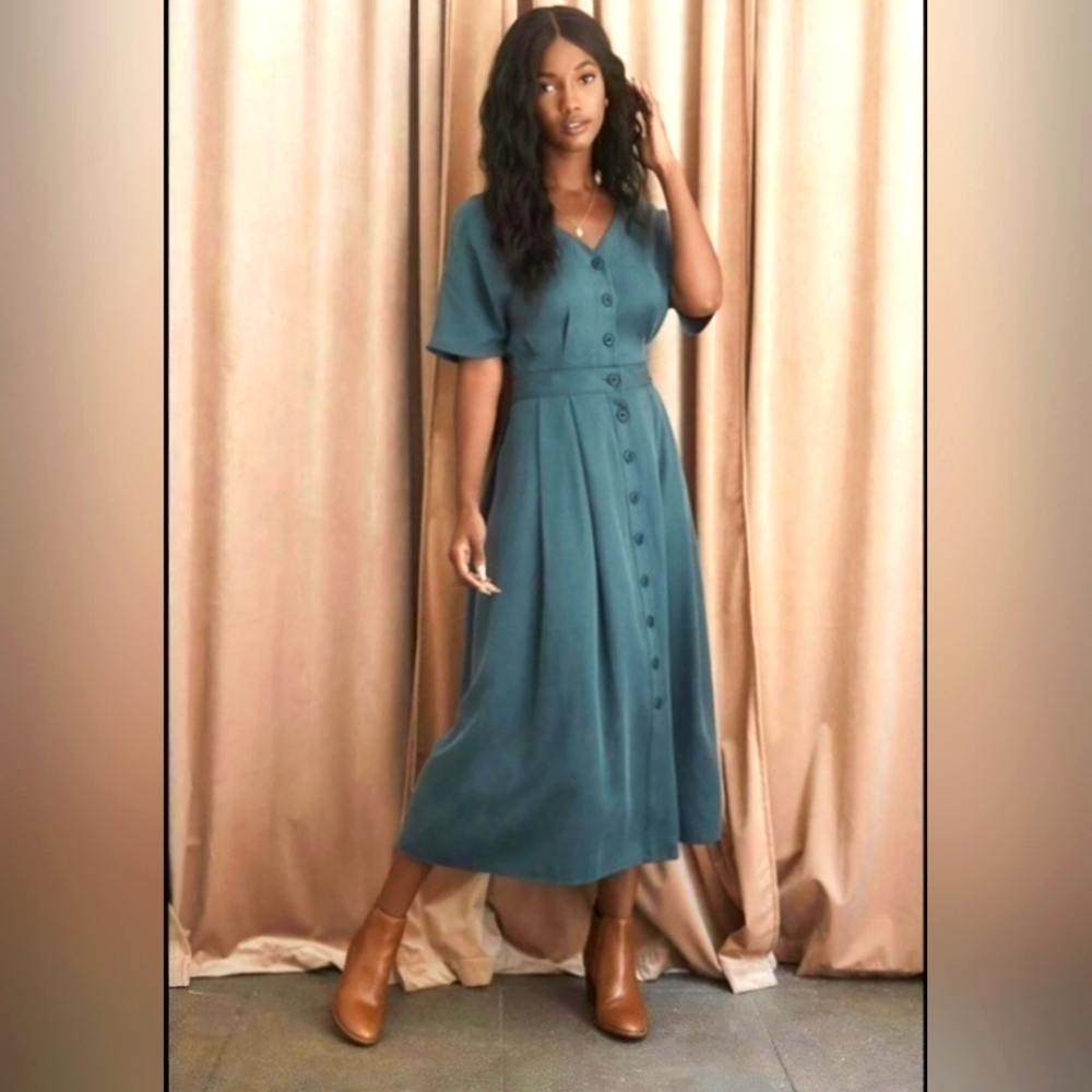 LAST CHANCE -VETTA Capsule 2 Piece Midi Dress